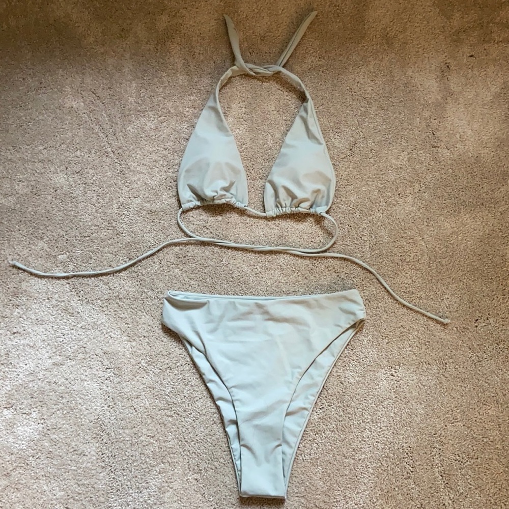 Aurelle High Cut Bikini Set